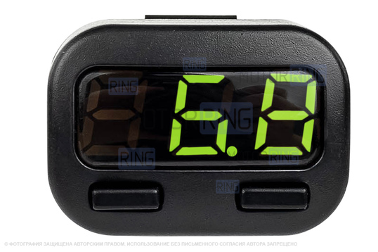 Бортовой компьютер ШТАТ Х1-M Универсал вместо заглушки кнопки для ВАЗ 2108-21099, 2110-2112, 2113-2115, Лада Калина, Шевроле Нива_1