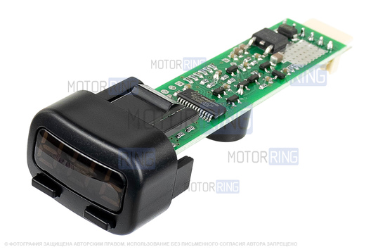 Бортовой компьютер ШТАТ Х1-M Универсал вместо заглушки кнопки для ВАЗ 2108-21099, 2110-2112, 2113-2115, Лада Калина, Шевроле Нива