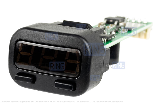 Бортовой компьютер ШТАТ Х1-M Универсал вместо заглушки кнопки для ВАЗ 2108-21099, 2110-2112, 2113-2115, Лада Калина, Шевроле Нива