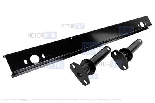 Комплект кронштейнов с балкой (усилителем) переднего бампера образца Урбан для Лада 4х4, Нива Легенд