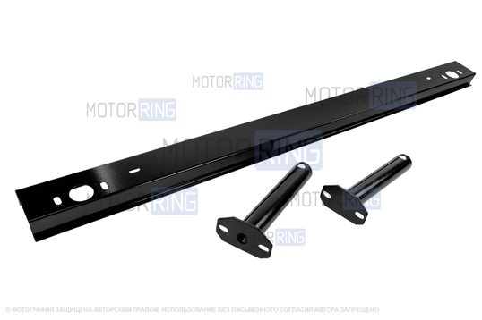 Комплект кронштейнов с балкой (усилителем) заднего бампера образца Урбан для Лада 4х4, Нива Легенд_1