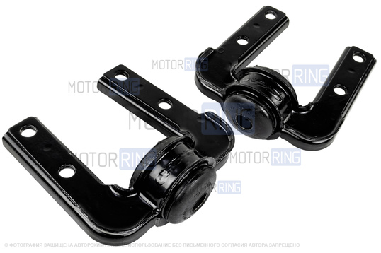 Кронштейны растяжки передней подвески (Краб) 2шт для Лада Калина, Гранта без ЭУР