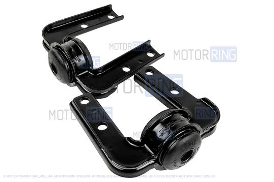 Кронштейны растяжки передней подвески (Краб) 2шт для Лада Калина, Гранта без ЭУР