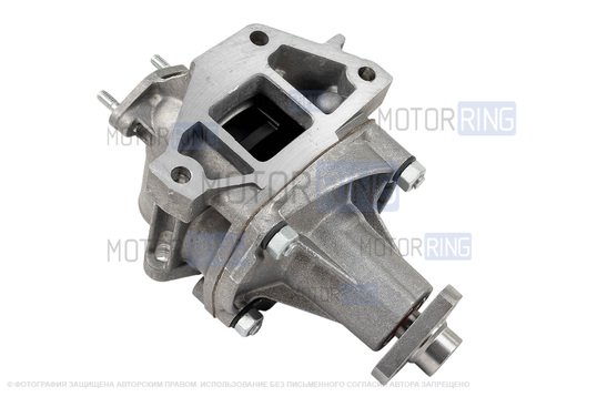 Насос водяной (помпа) ТЗА серии СТАНДАРТ в сборе с сальником для инжекторных Лада 4х4, Нива Легенд