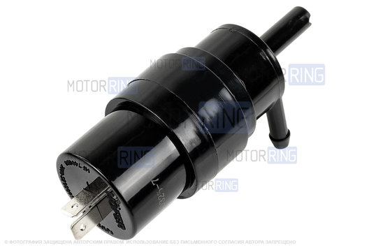 Насос омывателя HOFER для ВАЗ 2108-21099, 2110-2112, 2113-2115, Лада Калина, Гранта, Приора, Нива Тревел, Шевроле Нива