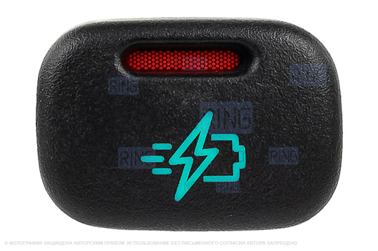 Пересвеченная кнопка Энергия с индикацией для ВАЗ 2113-2115, Лада Калина, Нива Тревел, Шевроле Нива_1