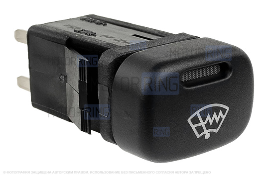 Пересвеченная кнопка обогрева зоны покоя дворников с индикацией для ВАЗ 2113-2115, Лада Калина, Нива Тревел, Шевроле Нива