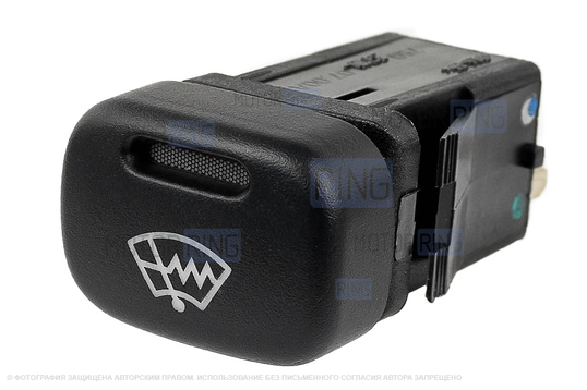 Пересвеченная кнопка обогрева зоны покоя дворников с индикацией для ВАЗ 2113-2115, Лада Калина, Нива Тревел, Шевроле Нива