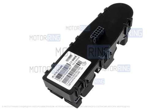 Пересвеченный блок управления стеклоподъёмниками, дверьми, зеркалами для Лада Приора, Приора 2