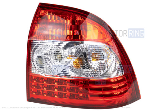 Фонарь задний правый со светодиодым стоп-сигналом в сборе для Лада Приора cедан