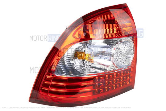 Фонарь задний левый со светодиодым стоп-сигналом в сборе для Лада Приора cедан