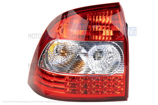 Фонарь задний левый со светодиодым стоп-сигналом в сборе для Лада Приора cедан