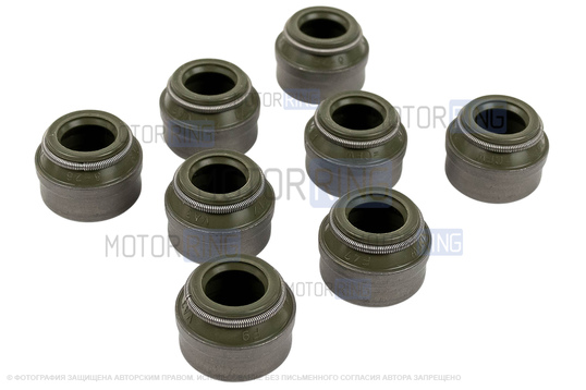 Сальники клапанов Corteco для 8 кл ВАЗ 2101-2107, 2108-2115, 2110-2112, Лада Гранта, Калина, Приора