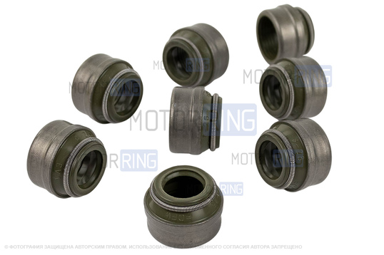 Сальники клапанов Corteco для 8 кл ВАЗ 2101-2107, 2108-2115, 2110-2112, Лада Гранта, Калина, Приора