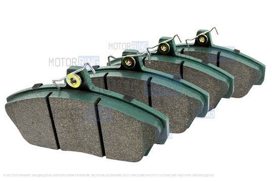 Тормозные колодки передние HEINNER с добавлением керамики для ГАЗ Газель, Волга