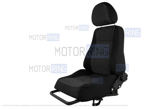 Сиденье переднее водительское с салазками для ВАЗ 2109, 21099, 2114, 2115, Лада 4х4 (Нива) 2131_1