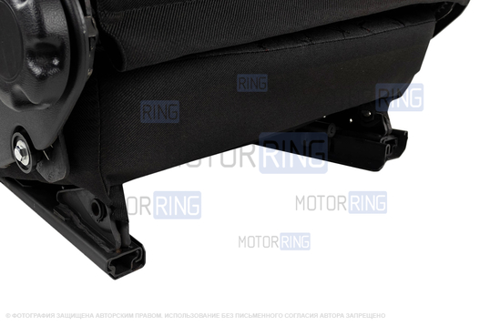 Сиденье переднее водительское с салазками для ВАЗ 2109, 21099, 2114, 2115, Лада 4х4 (Нива) 2131