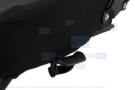 Сиденье переднее водительское с салазками для ВАЗ 2109, 21099, 2114, 2115, Лада 4х4 (Нива) 2131