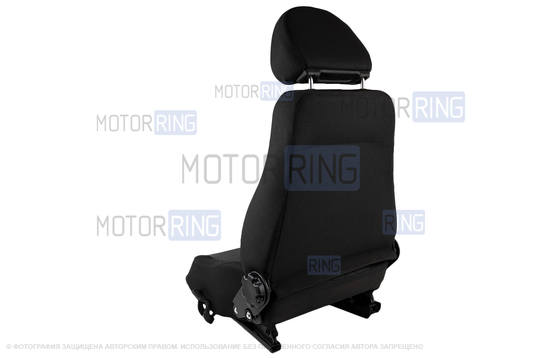 Сиденье переднее водительское с салазками для ВАЗ 2109, 21099, 2114, 2115, Лада 4х4 (Нива) 2131