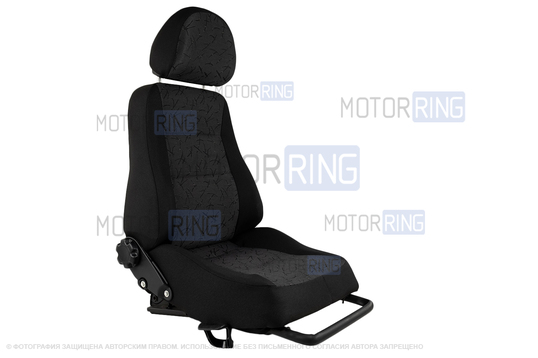 Сиденье переднее пассажирское с салазками для ВАЗ 2109, 21099, 2114, 2115, Лада 4х4 (Нива) 2131_1