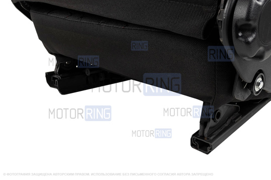 Сиденье переднее пассажирское с салазками для ВАЗ 2109, 21099, 2114, 2115, Лада 4х4 (Нива) 2131