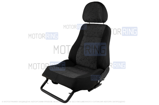 Сиденье переднее пассажирское с салазками для ВАЗ 2109, 21099, 2114, 2115, Лада 4х4 (Нива) 2131