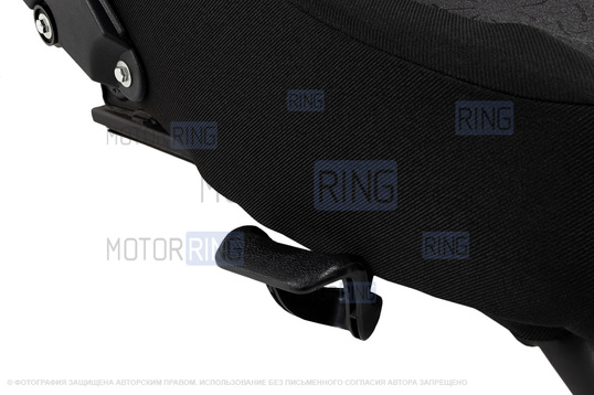 Сиденье переднее пассажирское с салазками для ВАЗ 2109, 21099, 2114, 2115, Лада 4х4 (Нива) 2131