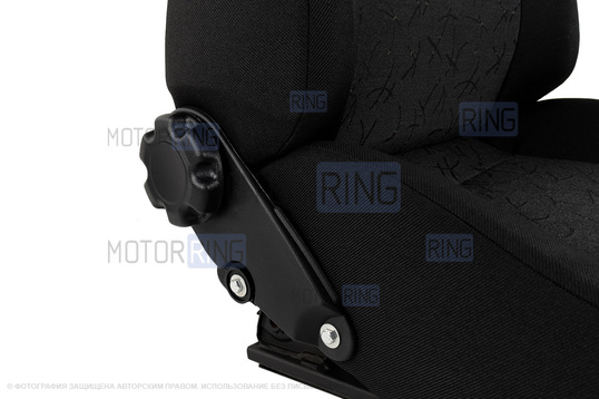 Сиденье переднее пассажирское с салазками для ВАЗ 2109, 21099, 2114, 2115, Лада 4х4 (Нива) 2131