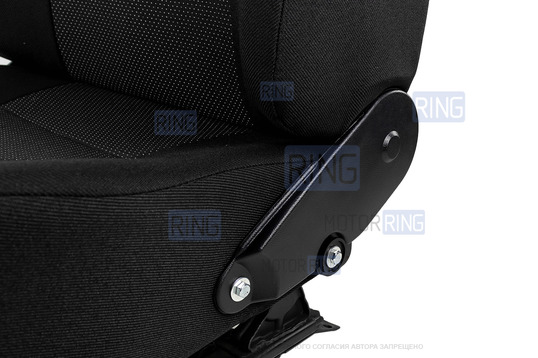 Сиденье переднее пассажирское с салазками для ВАЗ 2110-2112