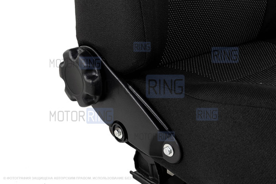 Сиденье переднее пассажирское с салазками для ВАЗ 2110-2112