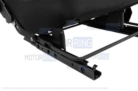 Сиденье переднее водительское с салазками для 3-дверной Лада 4х4 (Нива) до 2019 г.в.