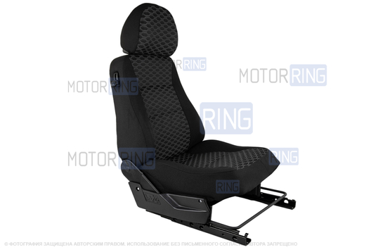 Сиденье переднее пассажирское с салазками для 3-дверной Лада 4х4 (Нива) до 2019 г.в._1