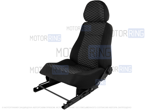 Сиденье переднее пассажирское с салазками для 3-дверной Лада 4х4 (Нива) до 2019 г.в.