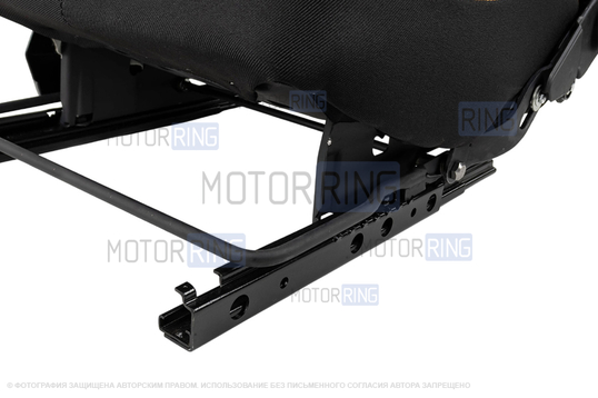 Сиденье переднее пассажирское с салазками для 3-дверной Лада 4х4 (Нива) до 2019 г.в.