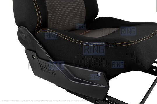 Сиденье переднее пассажирское с салазками (обивка Урбан) для 3-дверной Лада 4х4 (Нива) до 2019 г.в.