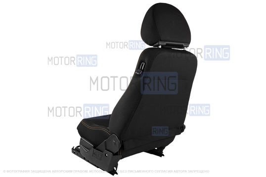 Сиденье переднее водительское с салазками (обивка Урбан) для 3-дверной Лада 4х4 (Нива) до 2019 г.в.