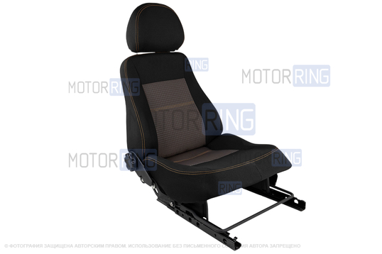 Комплект передних сидений с салазками (обивка Урбан) для 3-дверной Лада 4х4 (Нива) до 2019 г.в.