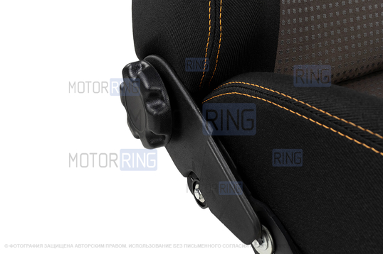 Комплект передних сидений с салазками (обивка Урбан) для 3-дверной Лада 4х4 (Нива) до 2019 г.в.