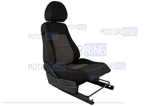 Комплект передних сидений с салазками (обивка Урбан) для 3-дверной Лада 4х4 (Нива) до 2019 г.в.