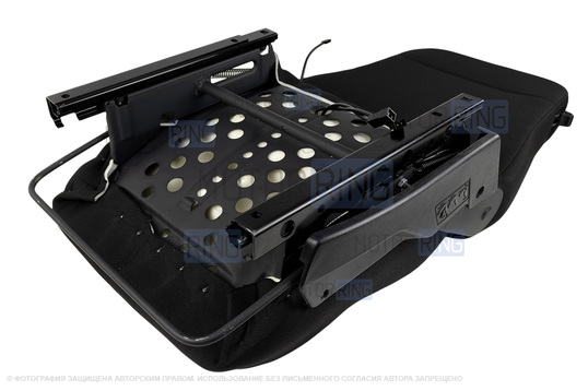 Переднее усиленное пассажирское сиденье с салазками (подушка образца 2109) для 3-дверной Лада 4х4 (Нива) до 2019 г.в.