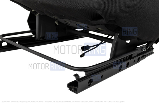 Переднее усиленное пассажирское сиденье с салазками (подушка образца 2109) для 3-дверной Лада 4х4 (Нива) до 2019 г.в.