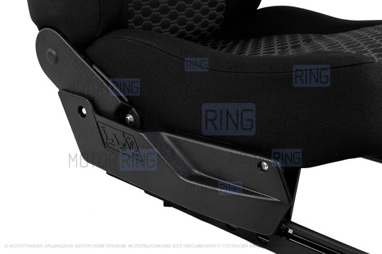 Переднее усиленное пассажирское сиденье с салазками (подушка образца 2109) для 3-дверной Лада 4х4 (Нива) до 2019 г.в.