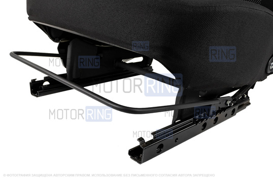 Переднее усиленное пассажирское сиденье с салазками (подушка образца 2110) для 3-дверной Лада 4х4 (Нива) до 2019 г.в.