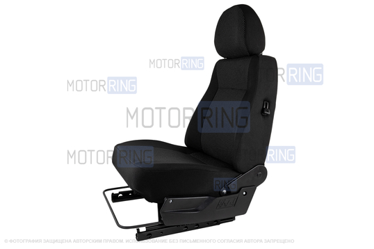 Комплект передних усиленных сидений с салазками (подушка образца 2110) для 3-дверной Лада 4х4 (Нива) до 2019 г.в.