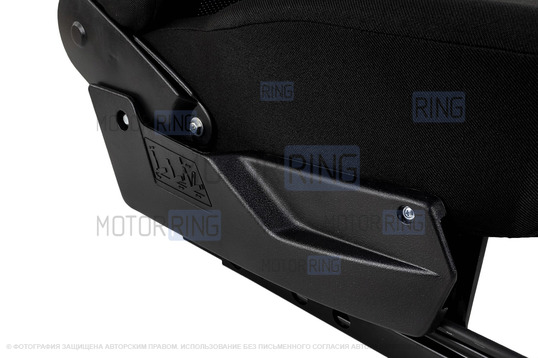 Комплект передних усиленных сидений с салазками (подушка образца 2110) для 3-дверной Лада 4х4 (Нива) до 2019 г.в.