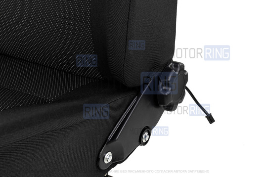 Сиденье переднее пассажирское с салазками для Шевроле Нива до 2014 г.в.