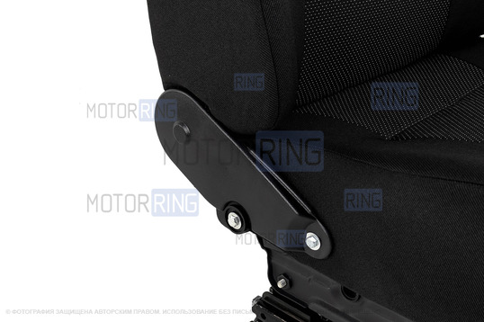 Сиденье переднее пассажирское с салазками для Шевроле Нива до 2014 г.в.