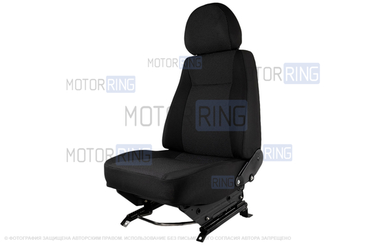 Сиденье переднее водительское с салазками для Шевроле Нива до 2014 г.в._1