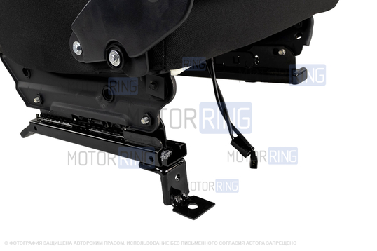 Сиденье переднее водительское с салазками для Шевроле Нива до 2014 г.в.