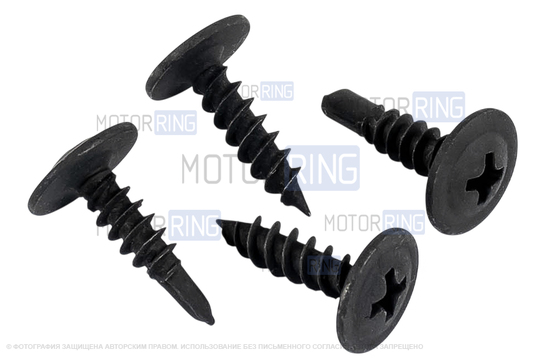 Задние подкрылки (локеры) без сверления для Лада Калина, Калина 2